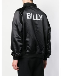 Мужская черная университетская куртка от Billy Los Angeles