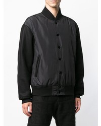 Мужская черная университетская куртка от Versus