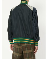 Мужская черная университетская куртка от Kolor