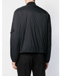 Мужская черная университетская куртка от McQ Alexander McQueen