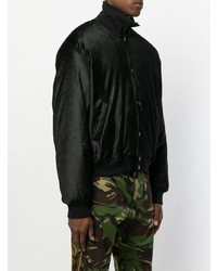 Мужская черная университетская куртка от Sss World Corp