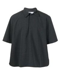 Мужская черная футболка-поло от AFFIX