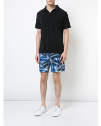 Мужская черная футболка-поло от Onia