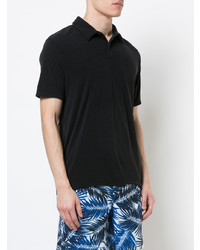 Мужская черная футболка-поло от Onia