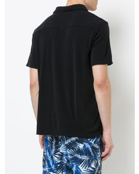 Мужская черная футболка-поло от Onia