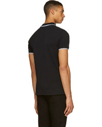 Мужская черная футболка-поло от McQ