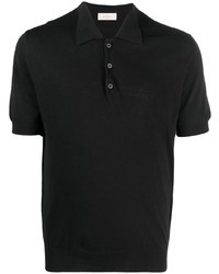 Мужская черная футболка-поло от Altea