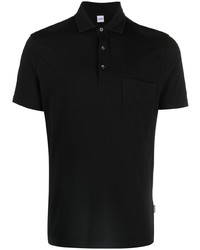Мужская черная футболка-поло от Aspesi