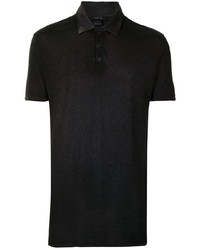 Мужская черная футболка-поло от Avant Toi