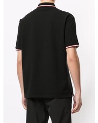 Мужская черная футболка-поло от Bally