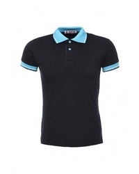 Мужская черная футболка-поло от B.Men