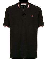 Мужская черная футболка-поло от Bally