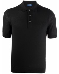 Мужская черная футболка-поло от Barba