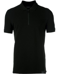 Мужская черная футболка-поло от Belstaff