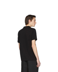 Мужская черная футболка-поло от Jil Sanderand