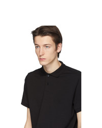 Мужская черная футболка-поло от Jil Sanderand
