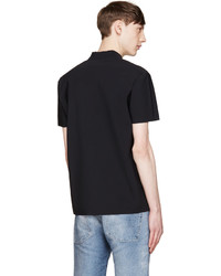 Мужская черная футболка-поло от Calvin Klein Collection