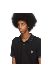 Мужская черная футболка-поло от Ps By Paul Smith