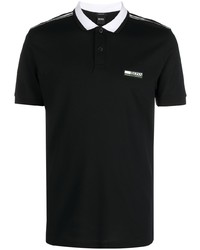 Мужская черная футболка-поло от BOSS HUGO BOSS