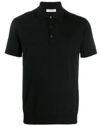 Мужская черная футболка-поло от Bottega Veneta