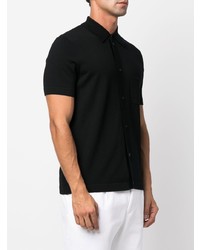 Мужская черная футболка-поло от Neil Barrett