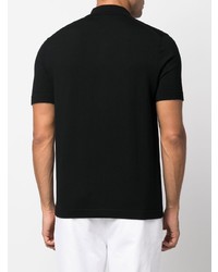 Мужская черная футболка-поло от Neil Barrett