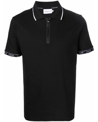 Мужская черная футболка-поло от Calvin Klein