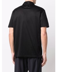 Мужская черная футболка-поло от Billionaire