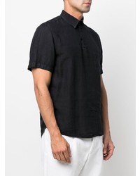 Мужская черная футболка-поло от Costumein