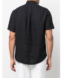 Мужская черная футболка-поло от Costumein