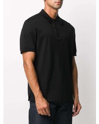 Мужская черная футболка-поло от Brioni