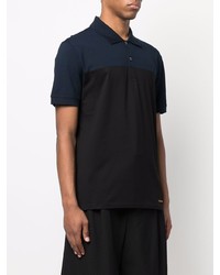 Мужская черная футболка-поло от Alexander McQueen