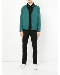 Мужская черная футболка-поло от D'urban