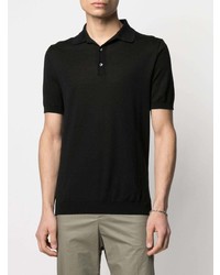 Мужская черная футболка-поло от Cenere Gb