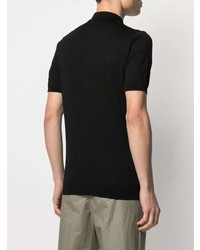 Мужская черная футболка-поло от Cenere Gb