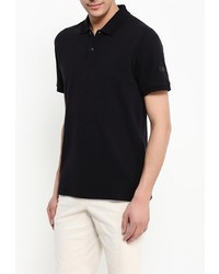 Мужская черная футболка-поло от DKNY