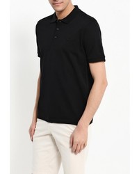 Мужская черная футболка-поло от DKNY