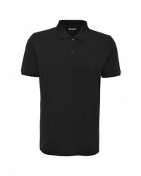 Мужская черная футболка-поло от DKNY