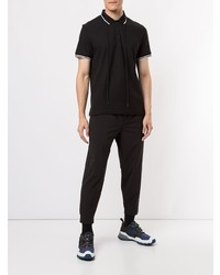 Мужская черная футболка-поло от Blackbarrett