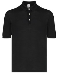 Мужская черная футболка-поло от Eleventy