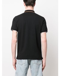 Мужская черная футболка-поло от Sun 68