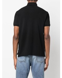 Мужская черная футболка-поло от Etro