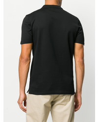 Мужская черная футболка-поло от Lanvin