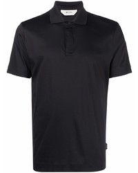 Мужская черная футболка-поло от Ermenegildo Zegna
