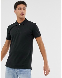 Мужская черная футболка-поло от Esprit