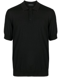 Мужская черная футболка-поло от Falke