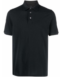 Мужская черная футболка-поло от Fedeli