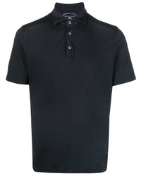 Мужская черная футболка-поло от Fedeli