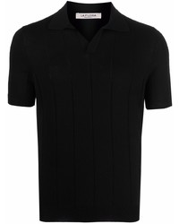 Мужская черная футболка-поло от Fileria