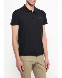 Мужская черная футболка-поло от FiNN FLARE